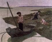 Pierre Puvis de Chavannes the poor fisherman oil painting